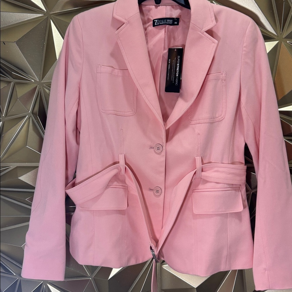 7 avenue design studio light Pink Blazer for Women small - Picture 2 of 9
